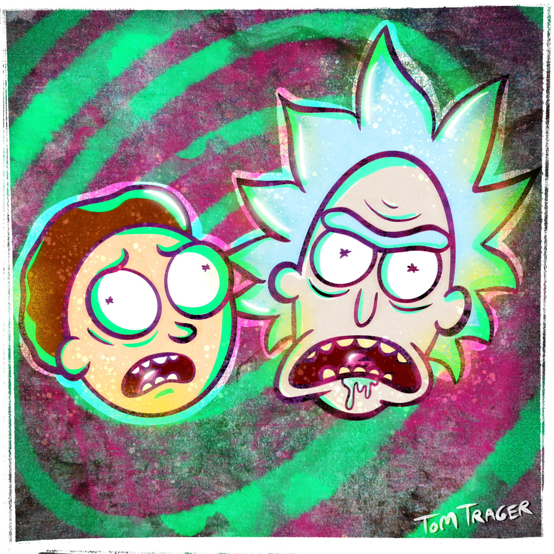 Detail Rick And Morty Graffiti Nomer 4