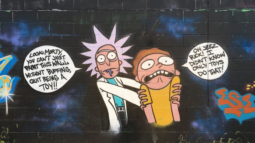 Detail Rick And Morty Graffiti Nomer 47