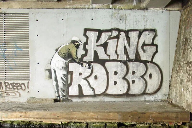 Detail Robbo Piece Graffiti Nomer 8