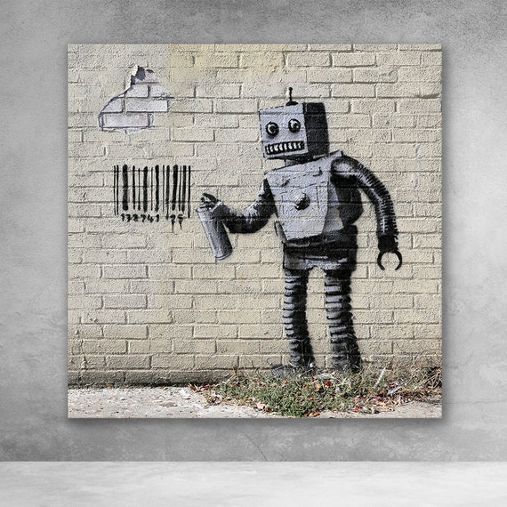Detail Robot Graffiti Nomer 23