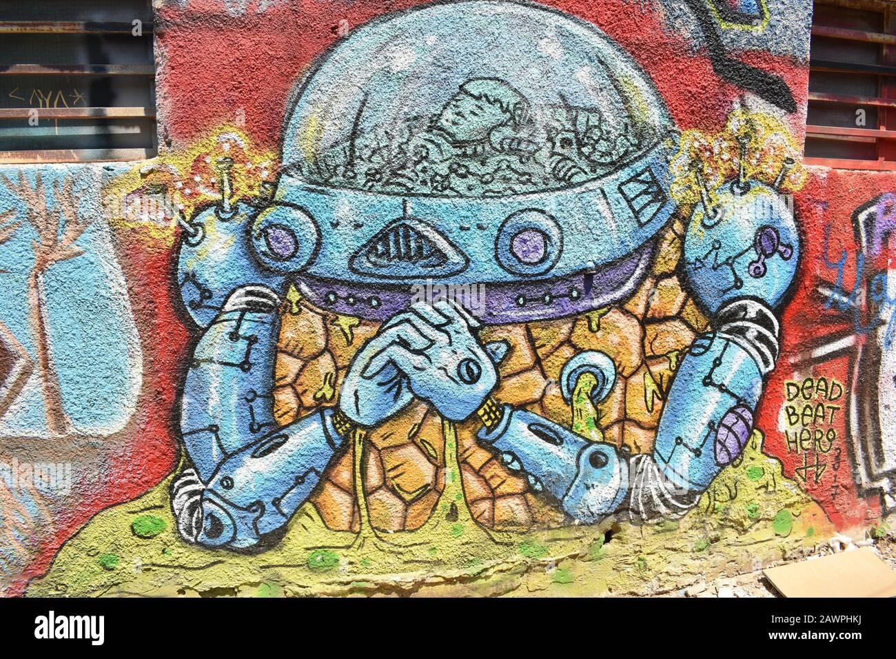 Detail Robot Graffiti Nomer 26