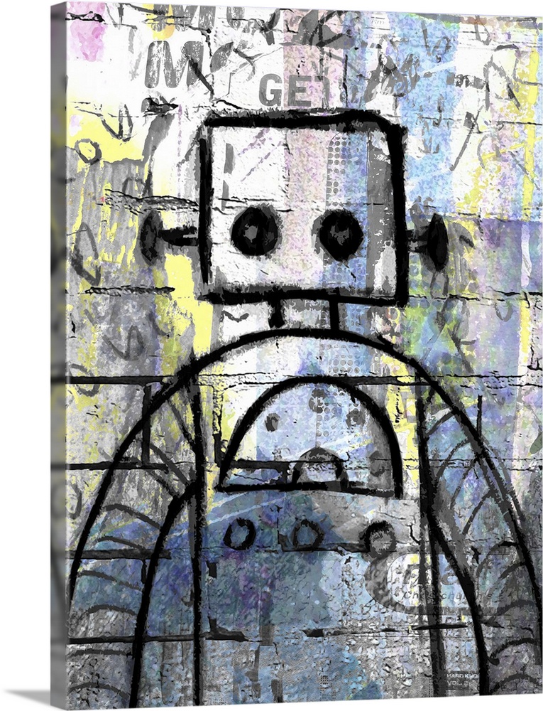 Detail Robot Graffiti Nomer 4