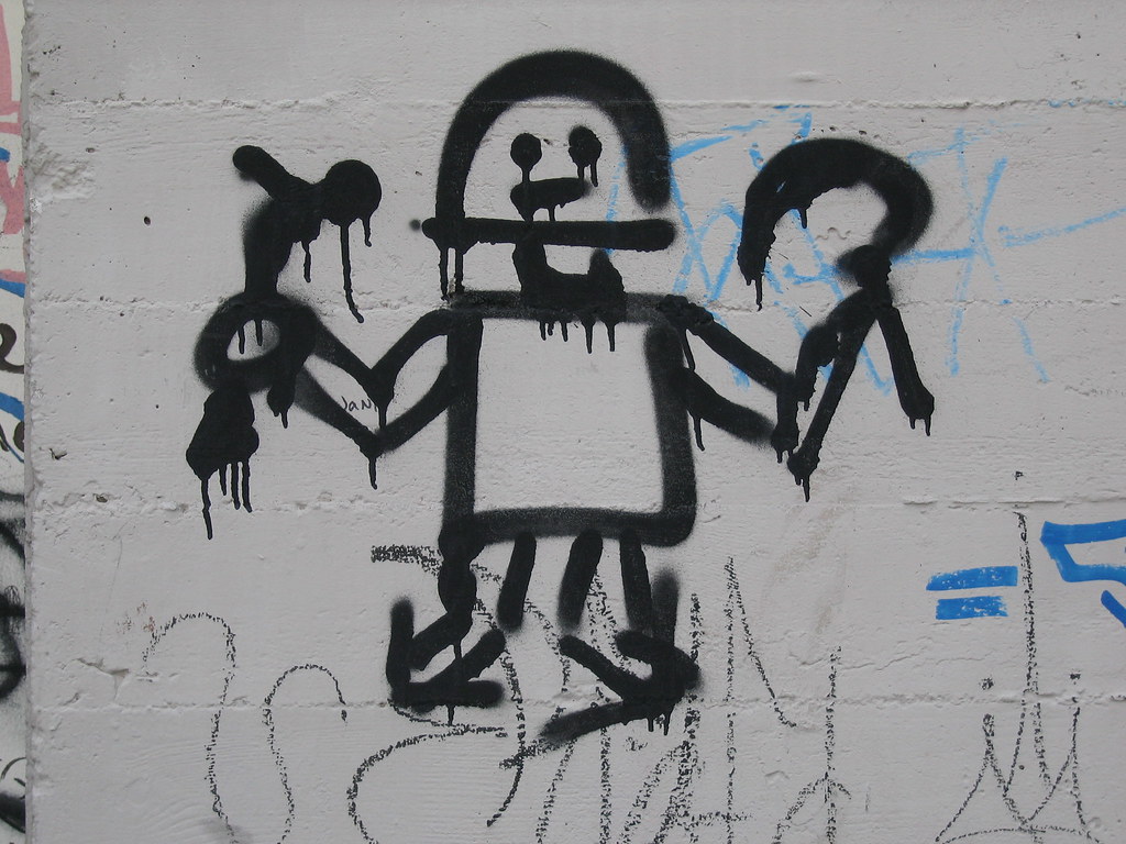 Detail Robot Graffiti Nomer 31