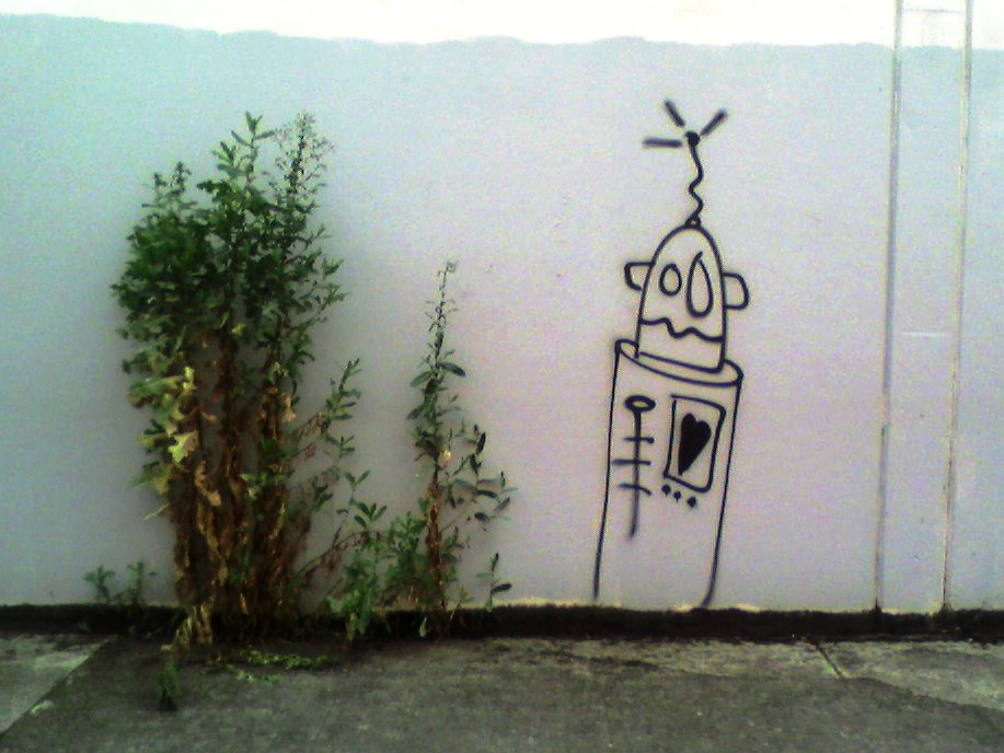 Detail Robot Graffiti Nomer 42