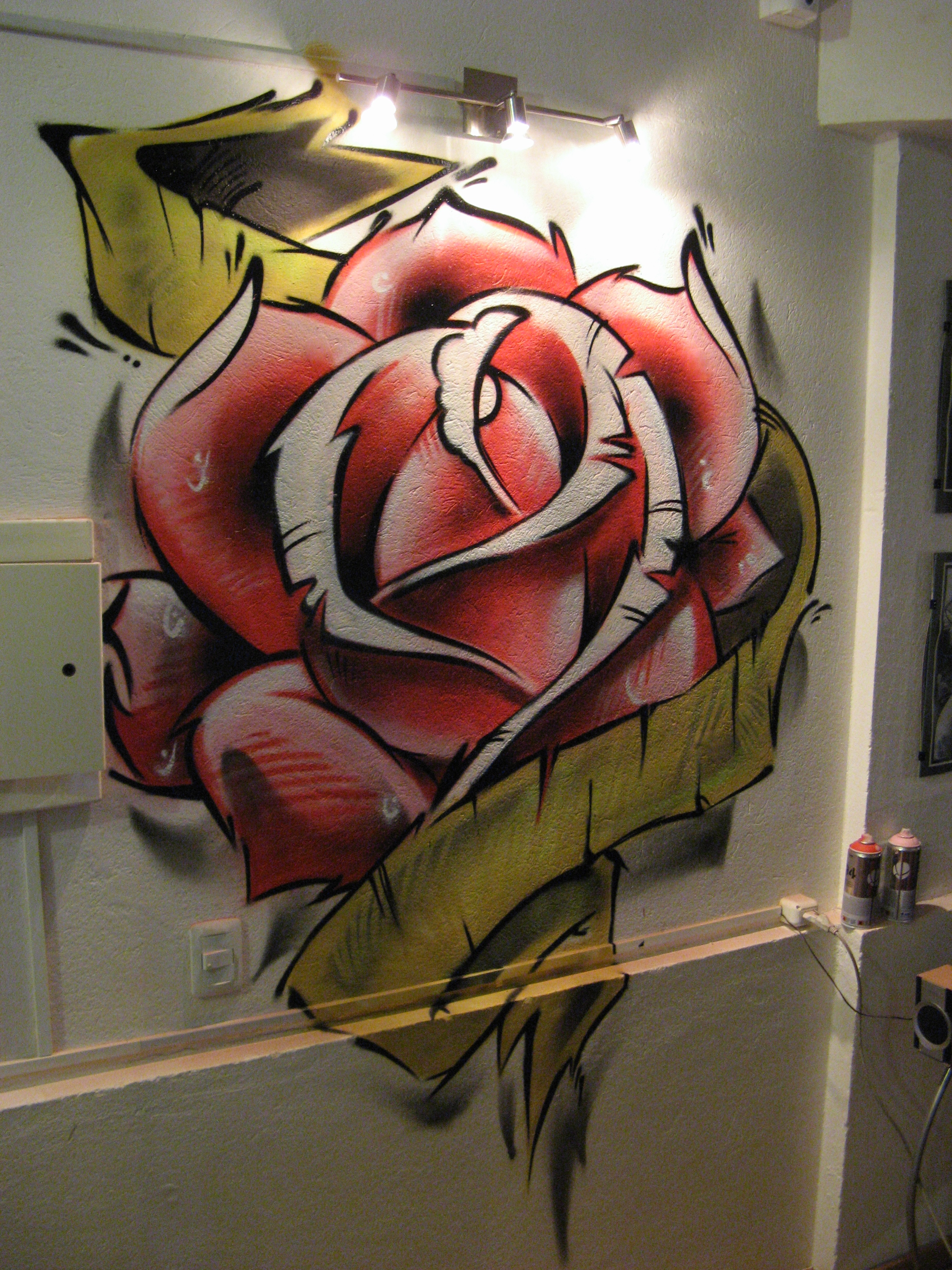 Detail Rosa Graffiti Nomer 14