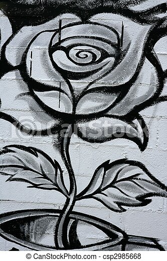 Detail Rosa Graffiti Nomer 15