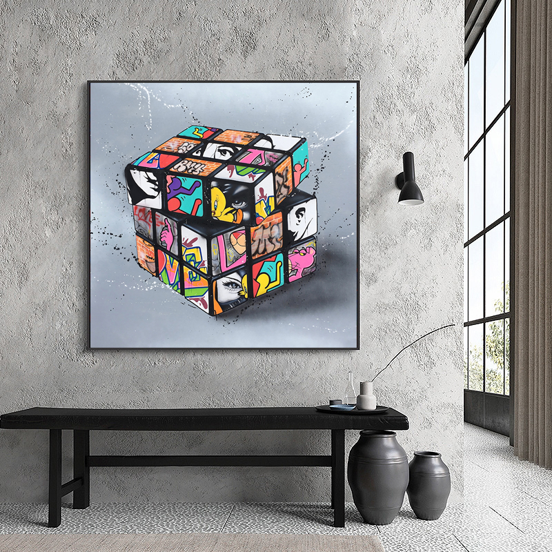 Rubiks Cube Graffiti - KibrisPDR