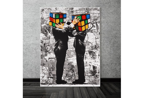 Detail Rubiks Cube Graffiti Nomer 28