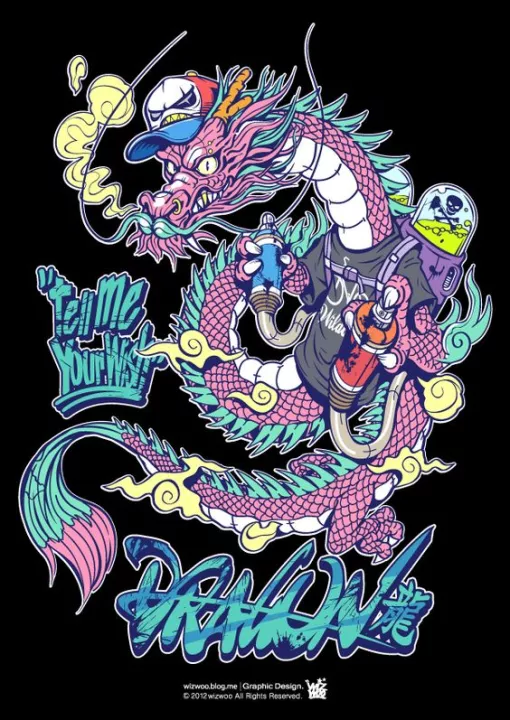 Detail Sablon Graffiti Nomer 6