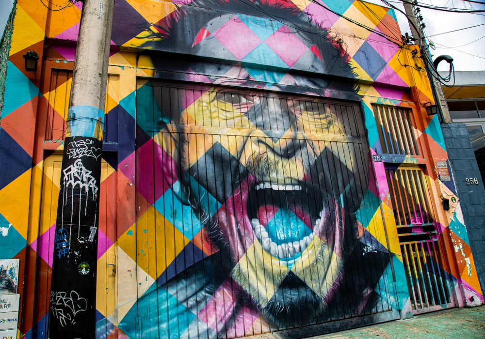 Detail Sao Paulo Brazil Graffiti Street Art Nomer 16
