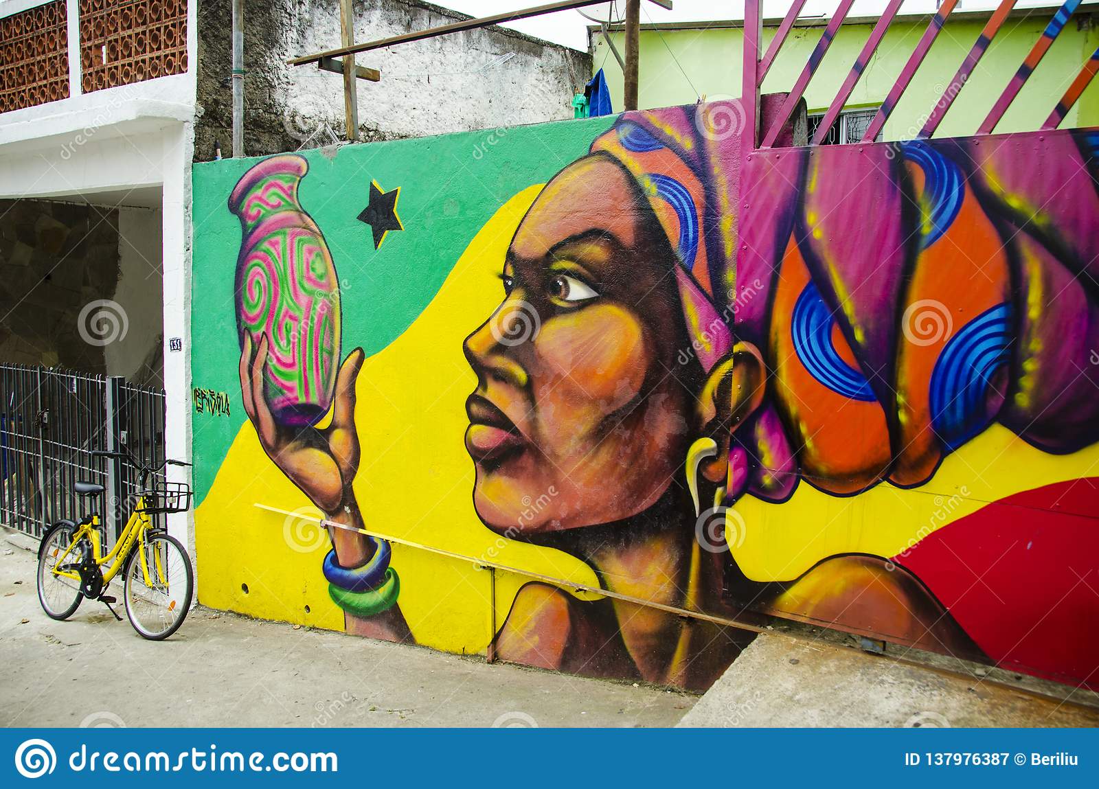 Detail Sao Paulo Brazil Graffiti Street Art Nomer 21