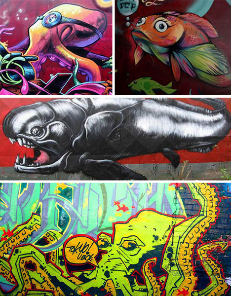 Detail Sea Animals Graffiti Nomer 3