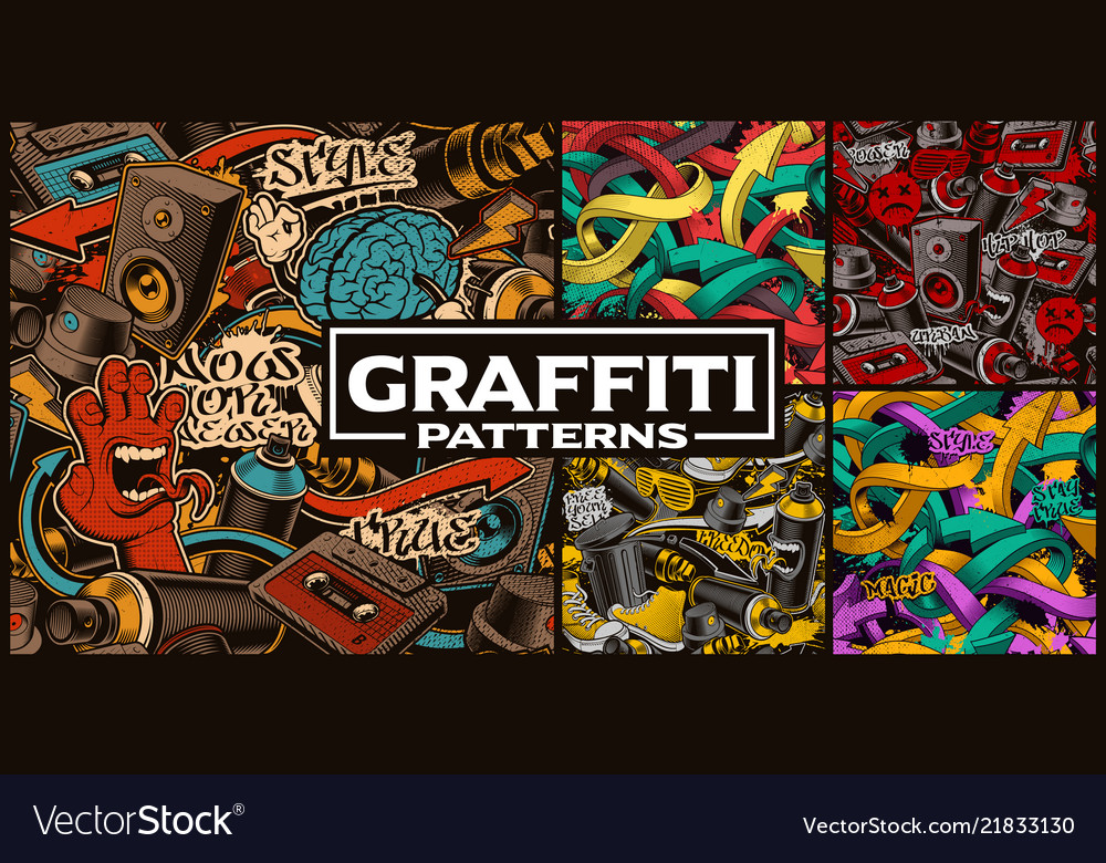 Detail Seamless Graffiti Nomer 37