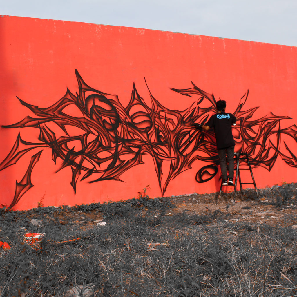 Detail Seketsa Graffiti Warna Nomer 24
