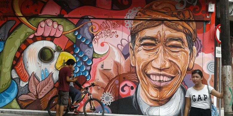 Detail Seni Graffiti Bertema Semangat Nomer 12