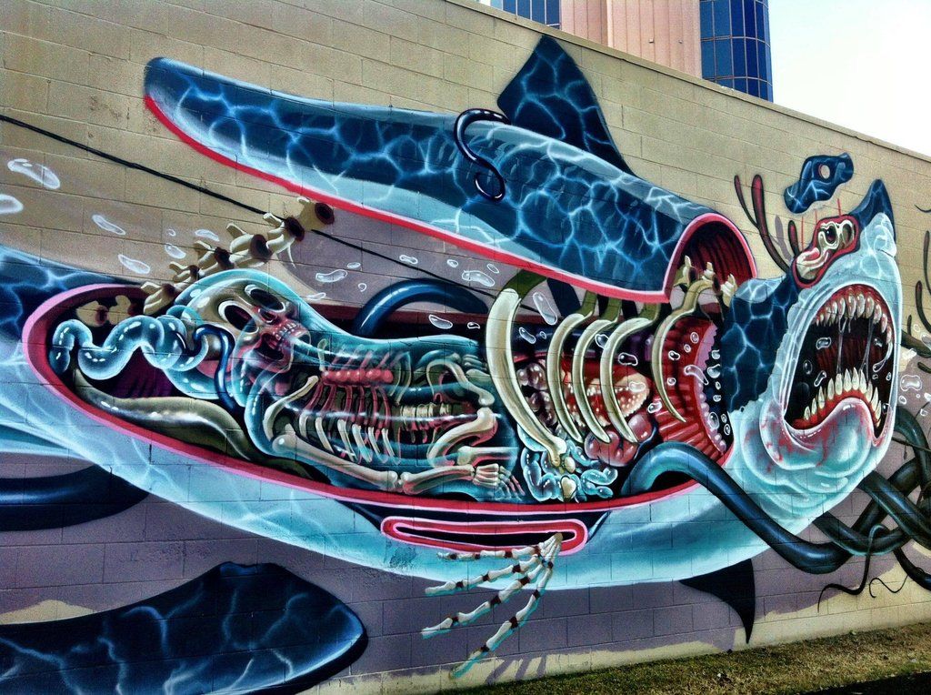 Shark Graffiti - KibrisPDR