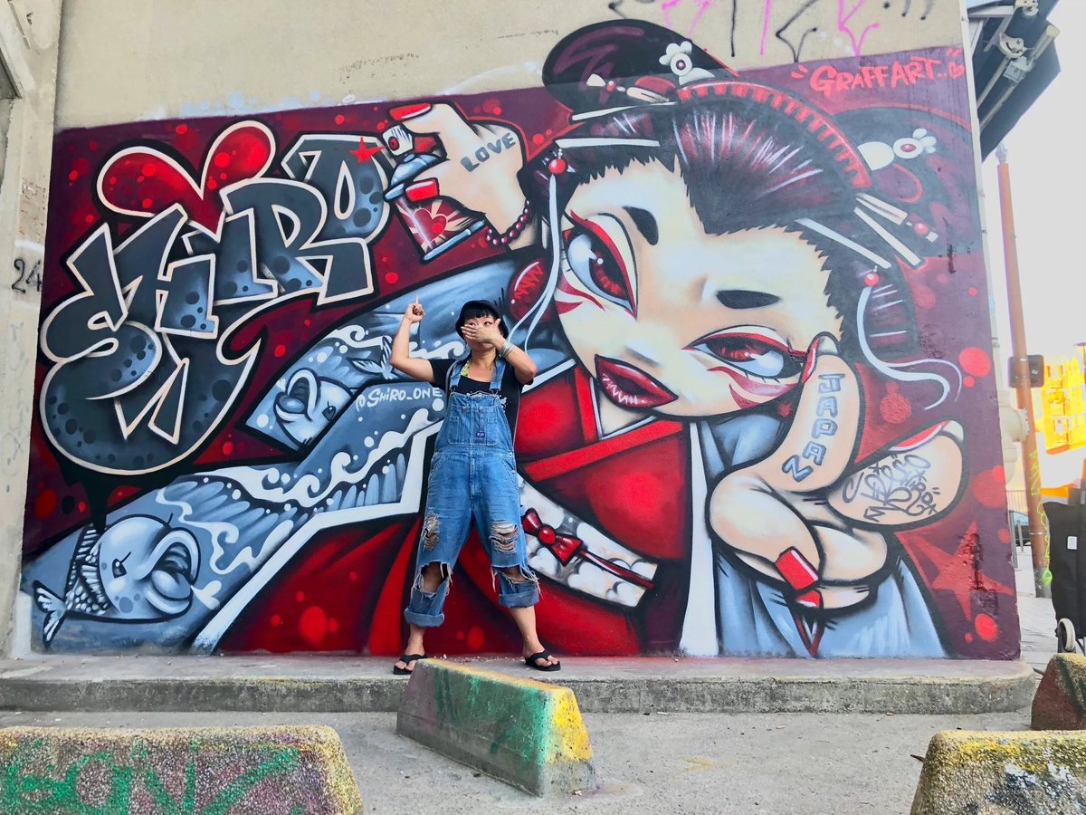 Detail Shiro Graffiti Nomer 3