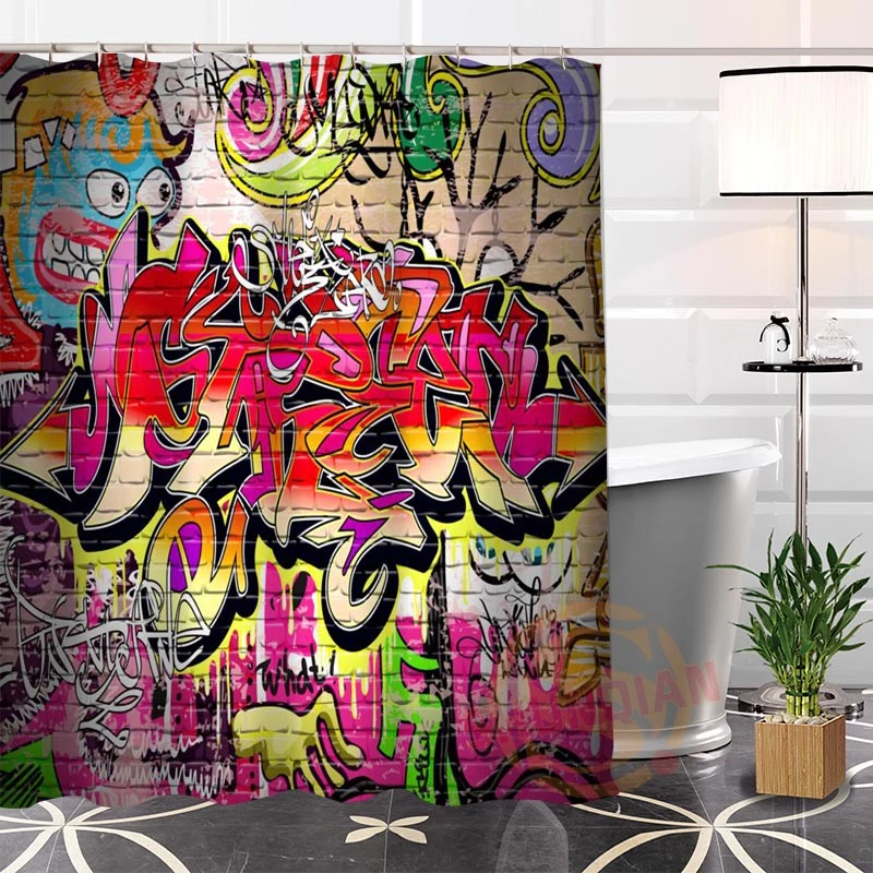 Detail Shower Funny Graffiti Nomer 10
