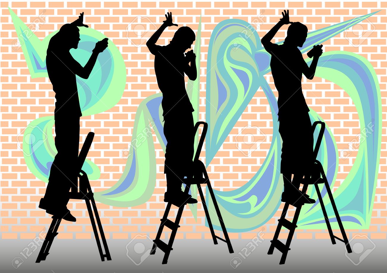 Detail Silhouette Graffiti Nomer 14