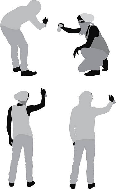 Detail Silhouette Graffiti Nomer 48