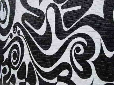 Detail Simple Black And White Graffiti Nomer 4