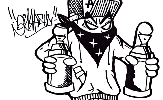 Detail Simple Character Graffiti Nomer 42