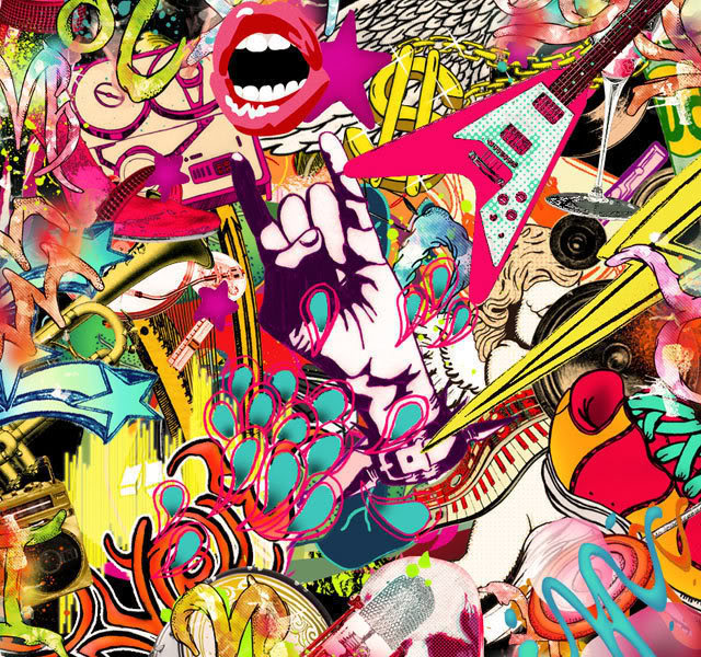 Detail Simple Graffiti Color Wallpaper Background Pinterest Nomer 18