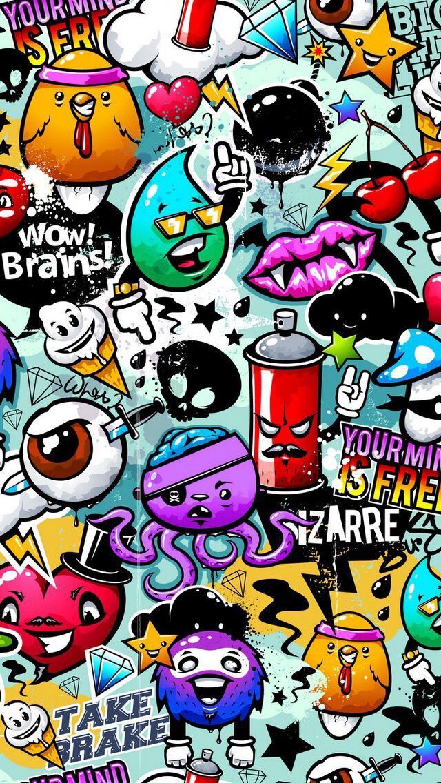 Detail Simple Graffiti Color Wallpaper Background Pinterest Nomer 42