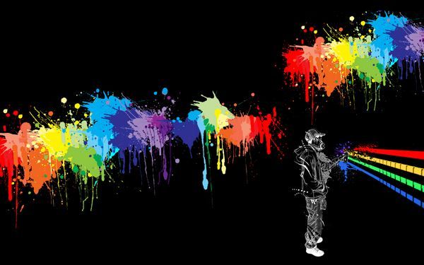 Detail Simple Graffiti Color Wallpaper Background Pinterest Nomer 6