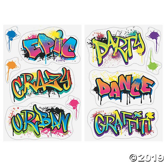 Detail Simple Graffiti Colors Nomer 2