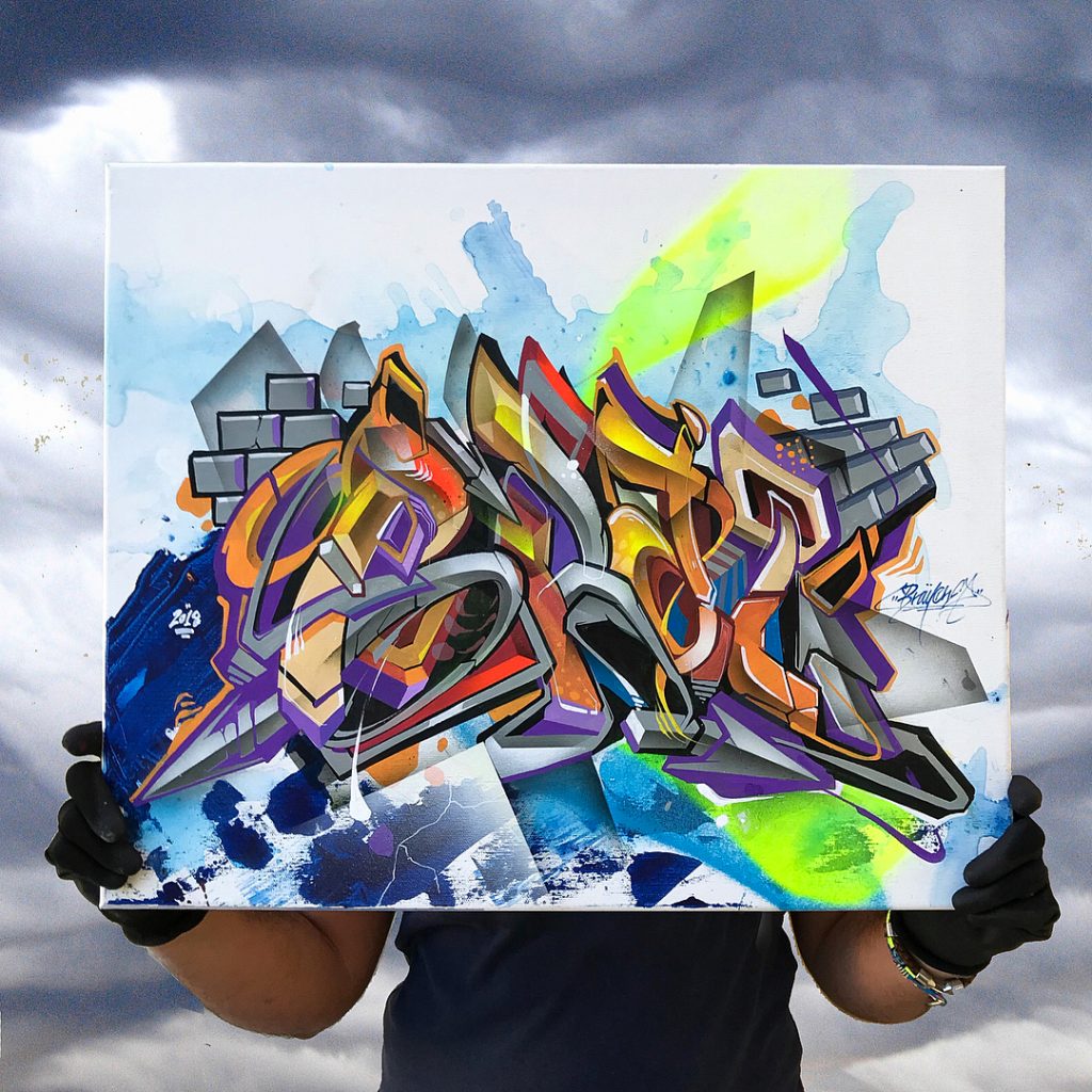 Detail Simple Graffiti Colors Nomer 18