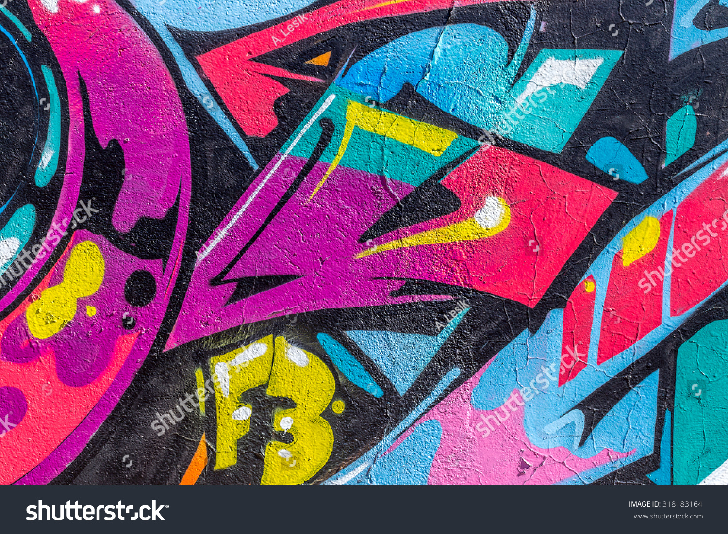 Detail Simple Graffiti Colors Nomer 34