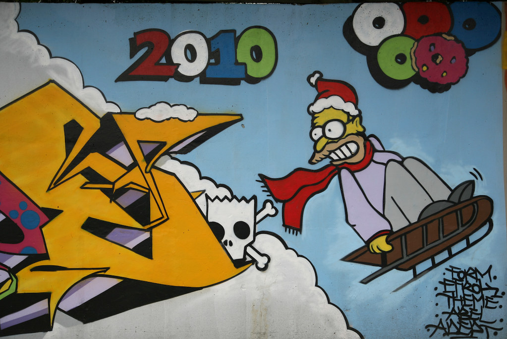 Detail Simpsons Graffiti Vancouver Nomer 23