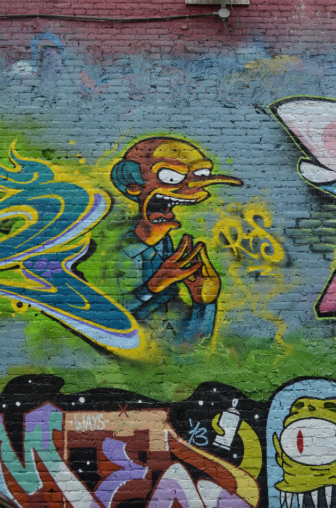 Detail Simpsons Graffiti Vancouver Nomer 28