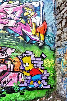 Detail Simpsons Graffiti Vancouver Nomer 29