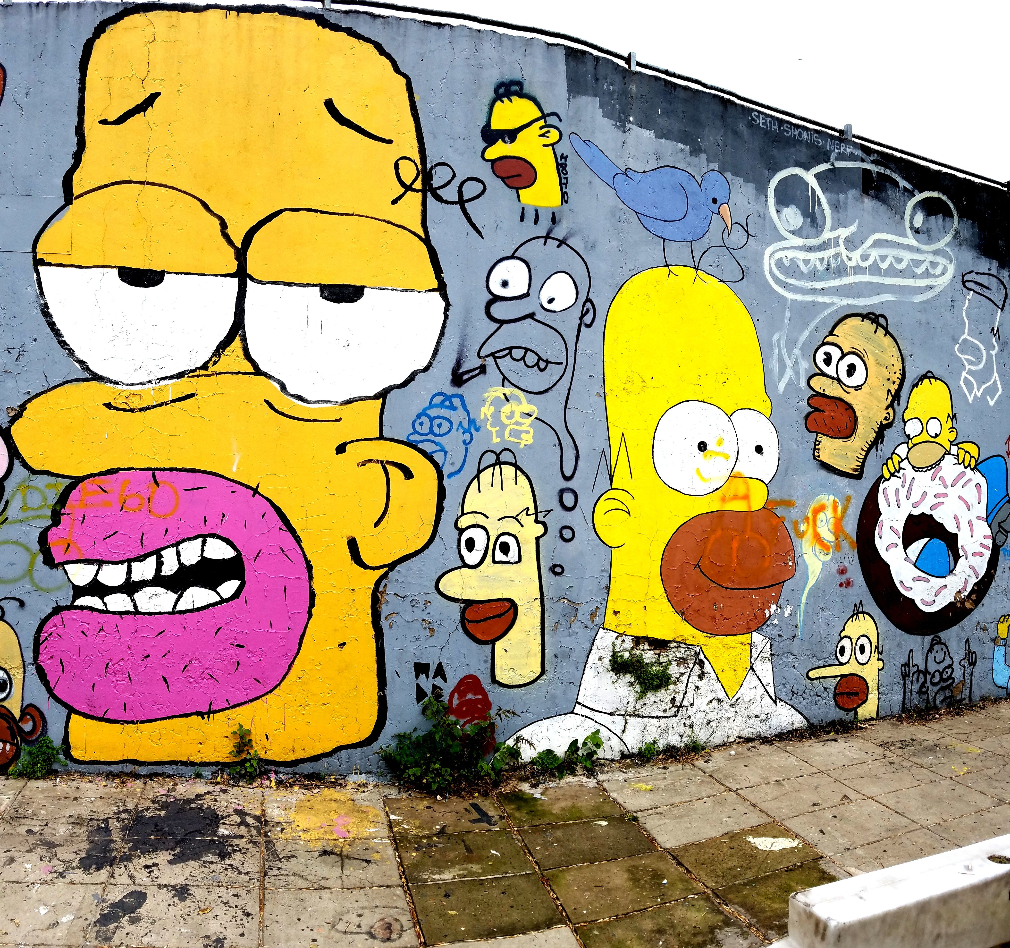 Detail Simpsons Graffiti Vancouver Nomer 34