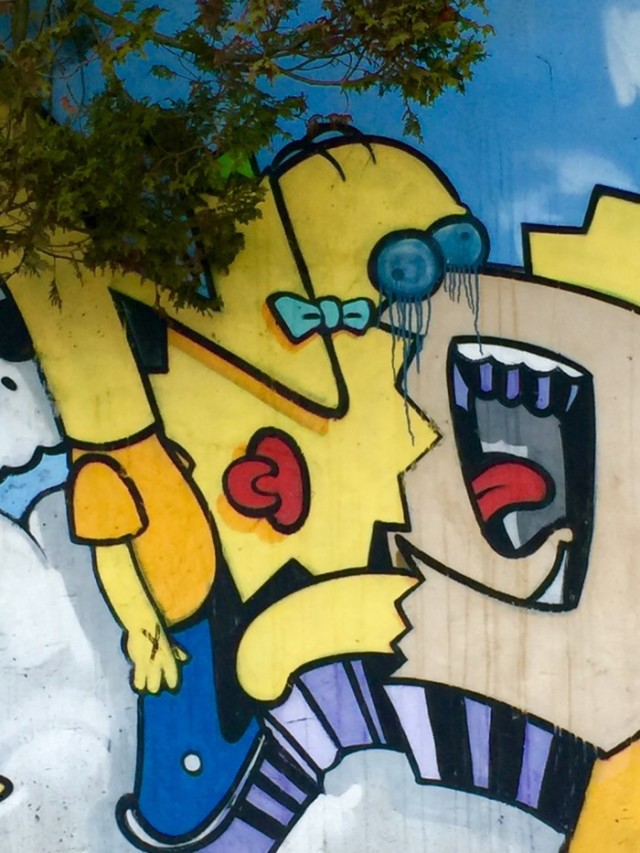 Detail Simpsons Graffiti Vancouver Nomer 48