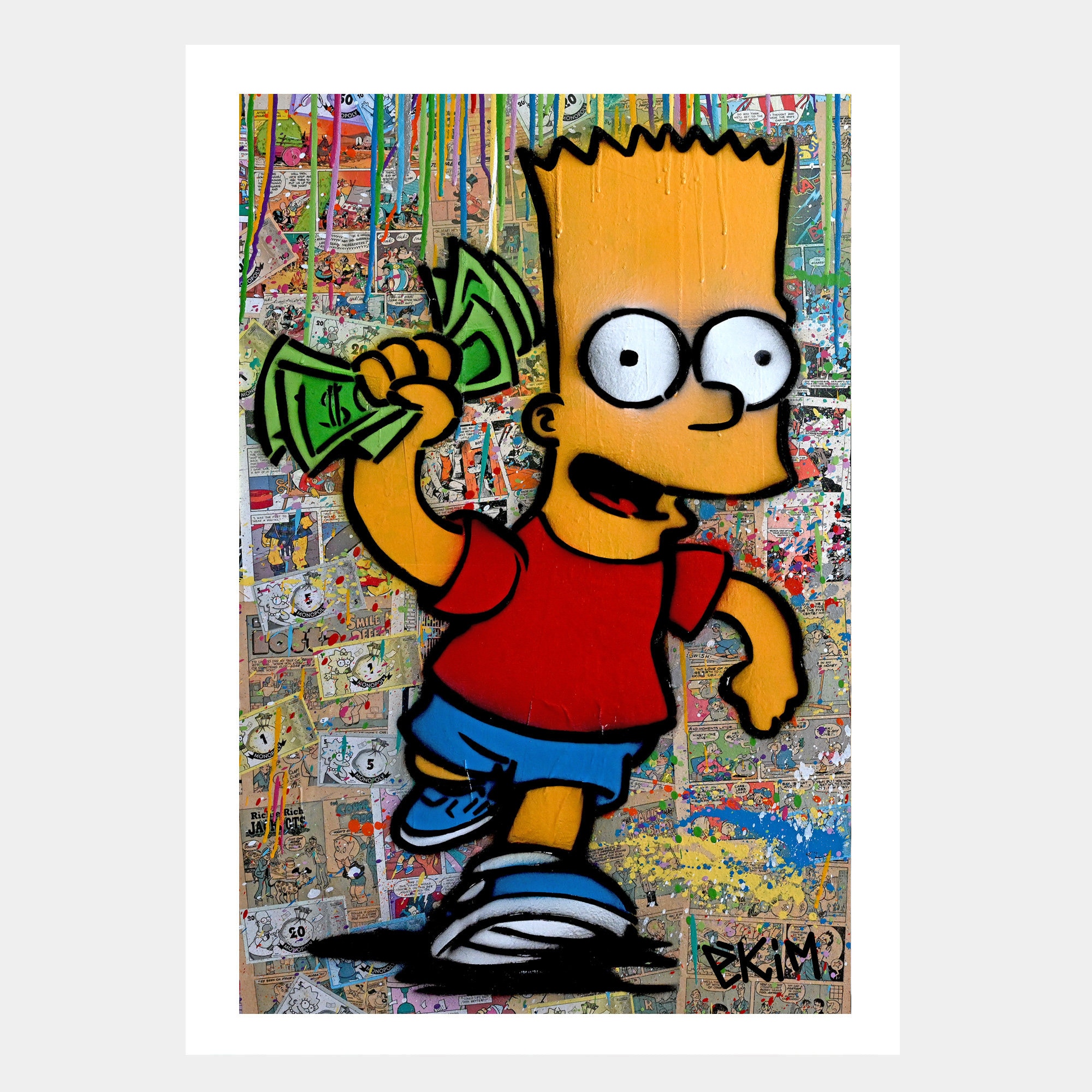 Detail Simpsons Graffiti Wallpaper Nomer 17