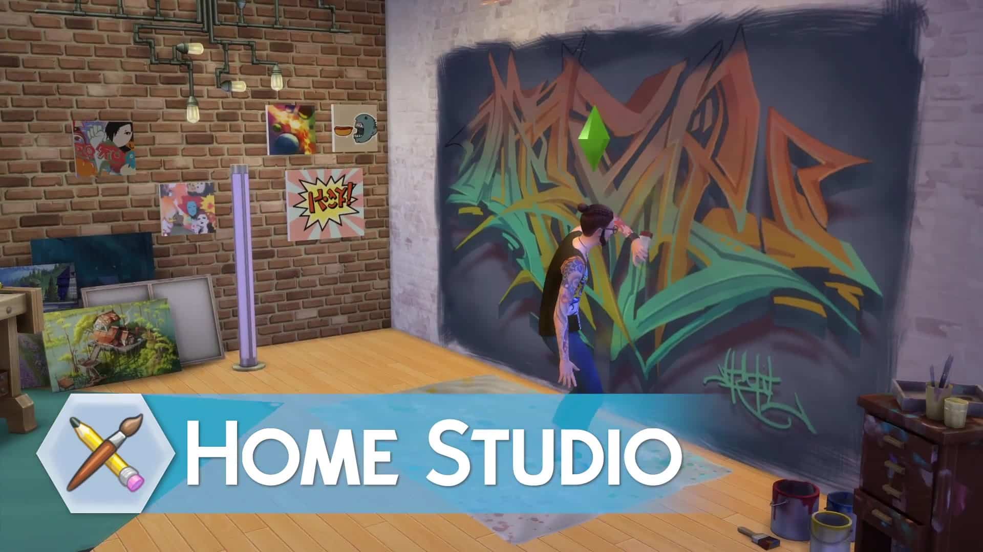 Detail Sims 3 Graffiti Wallpaper Nomer 25