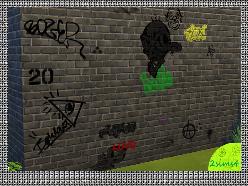 Detail Sims 4 Graffiti Cc Nomer 17