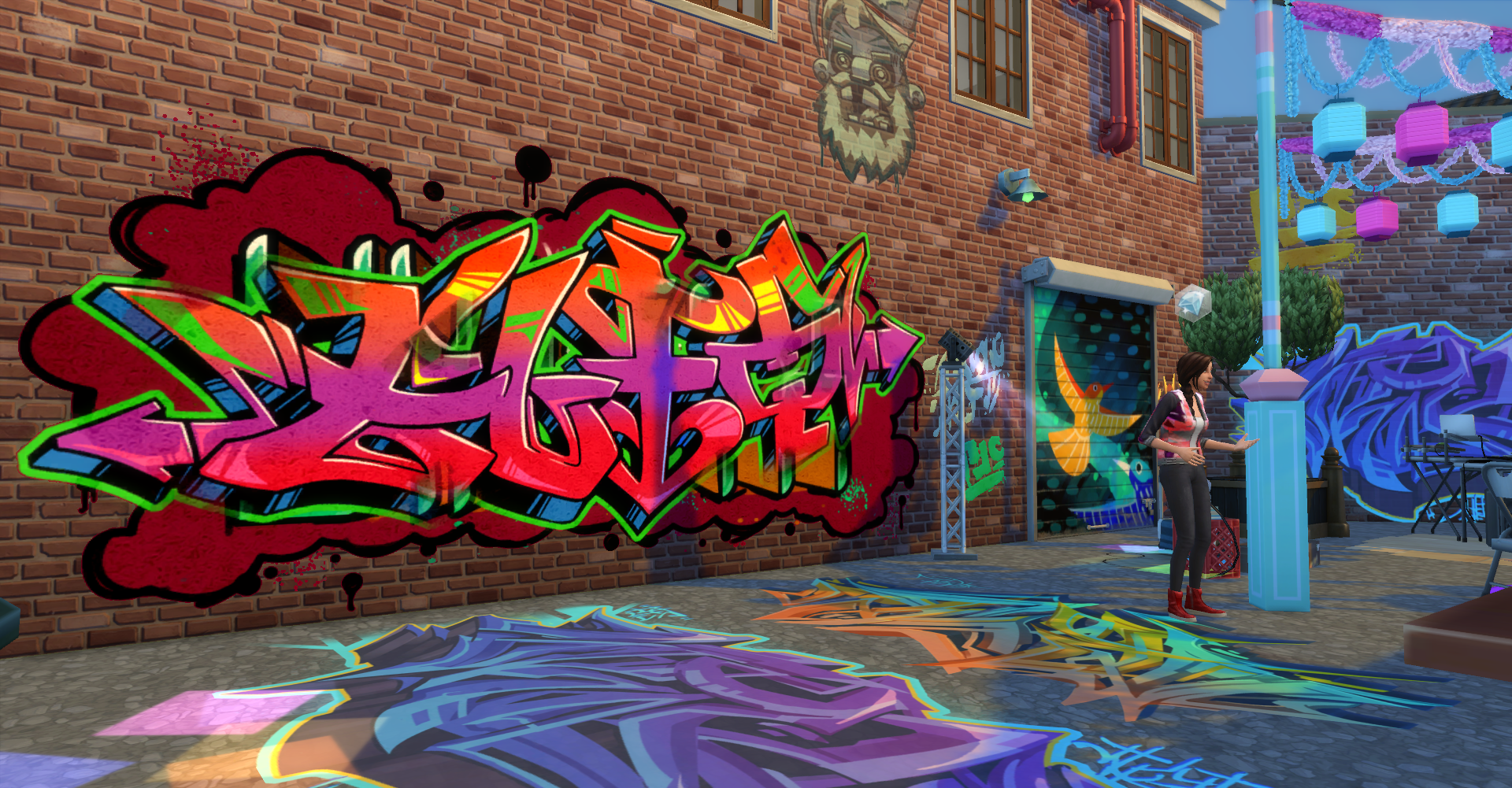 Detail Sims 4 Graffiti Cc Nomer 9
