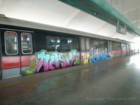 Singapore Downtown Line Mrt Graffiti - KibrisPDR