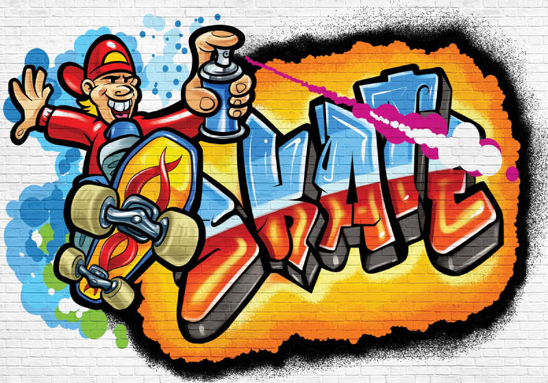 Detail Skate Graffiti Nomer 19