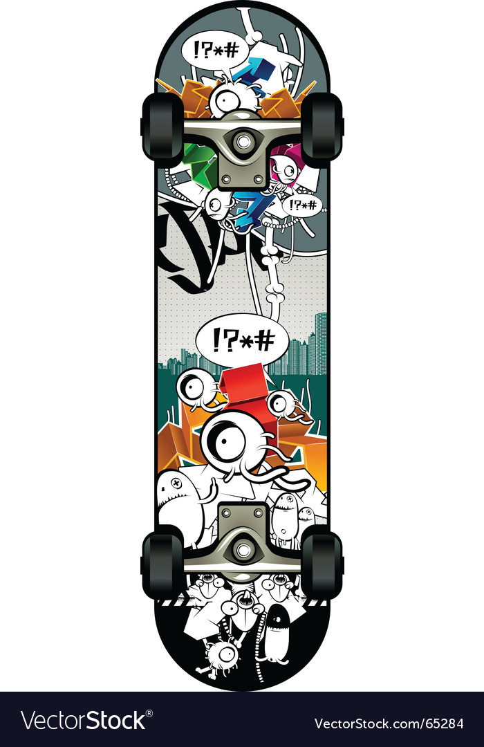 Detail Skateboard Graffiti Nomer 20