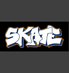 Detail Skater Graffiti Vector Nomer 2