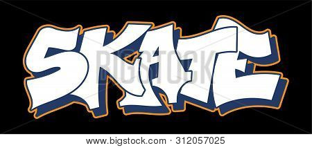 Detail Skater Graffiti Vector Nomer 18