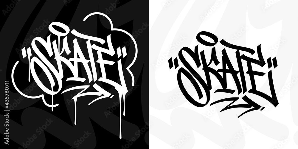 Detail Skater Graffiti Vector Nomer 21