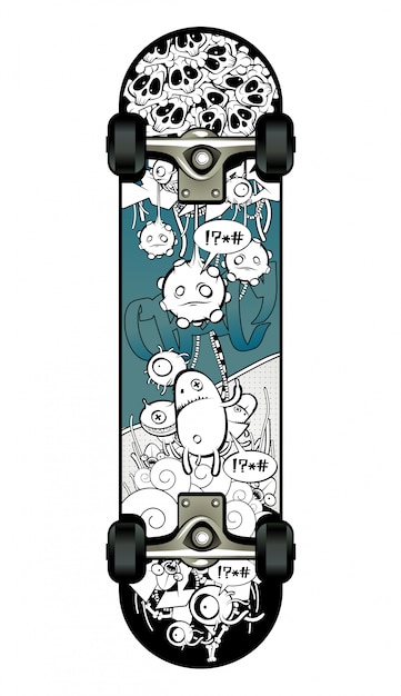 Detail Skater Graffiti Vector Nomer 23