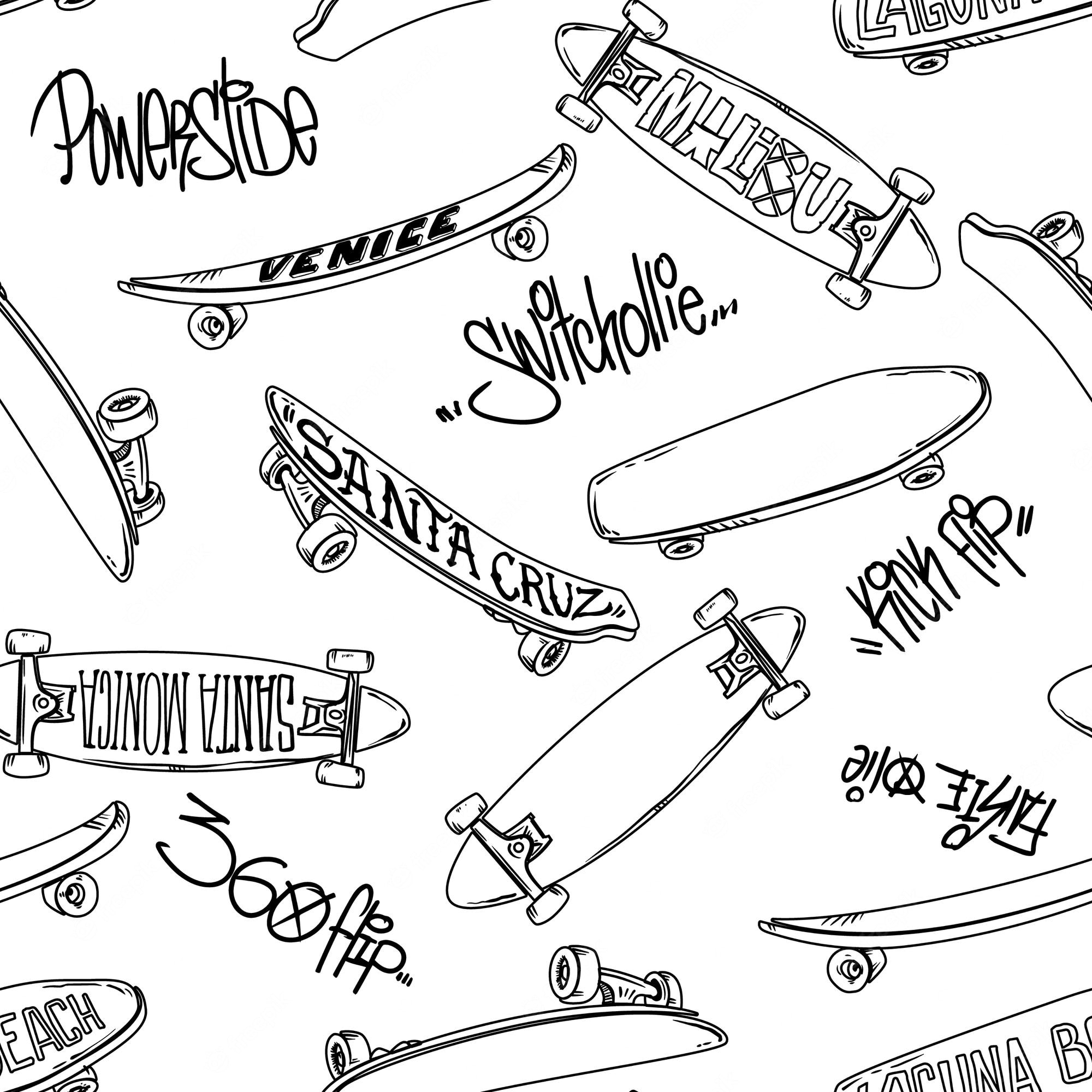 Detail Skater Graffiti Vector Nomer 36