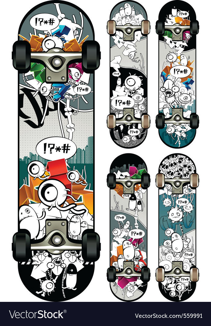 Detail Skater Graffiti Vector Nomer 56